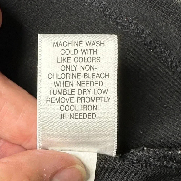 Croft & Barrow Womens Multi Color Pullover Blouse XL Black Tan 3/4 Sleeves Lined - Picture 7 of 11